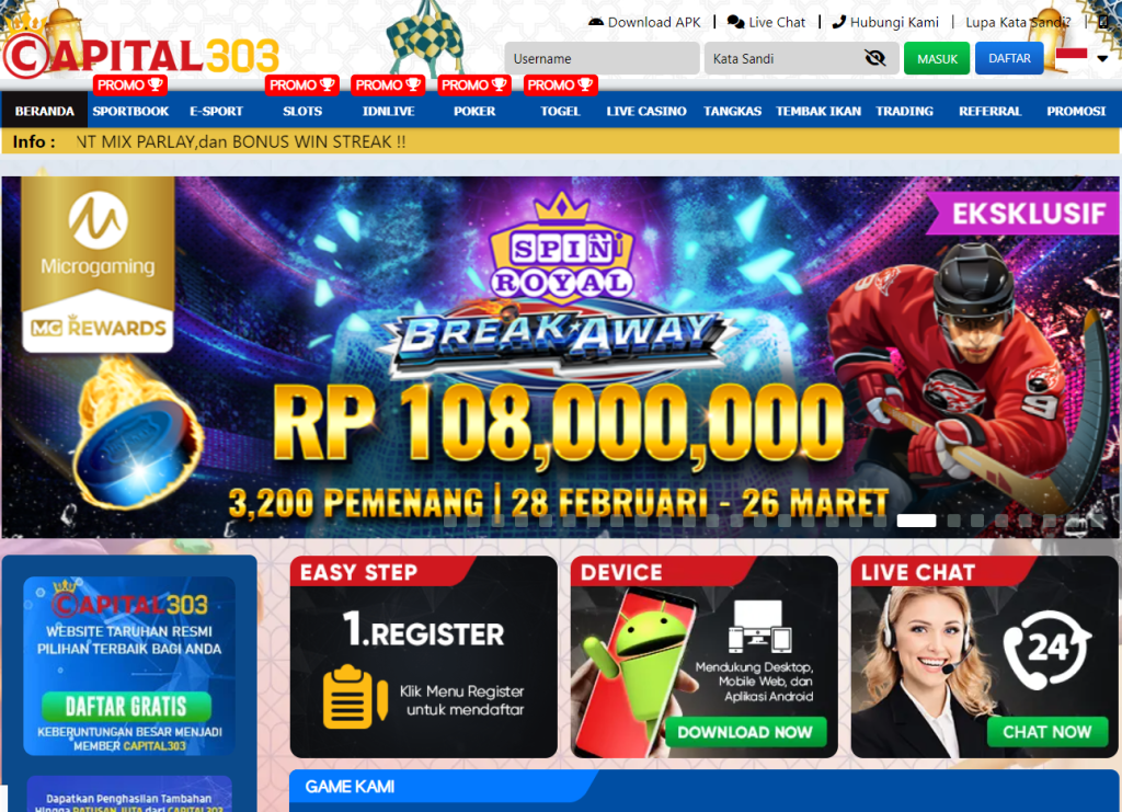 Togel Online: Cara Cerdas Memilih Angka Keberuntungan Anda di CAPITAL303